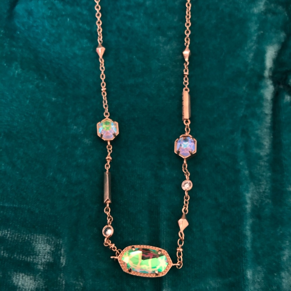 maddie necklace rose gold
